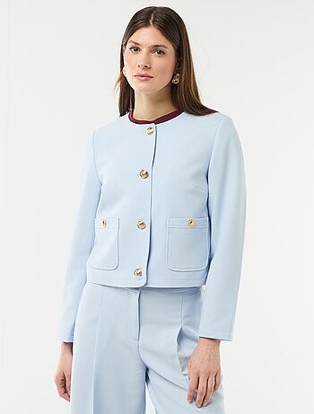 Chaqueta corta de ceremonia lisa