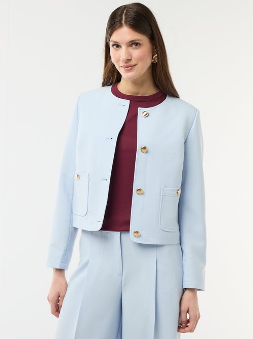 Chaqueta corta de ceremonia lisa - Kiabi