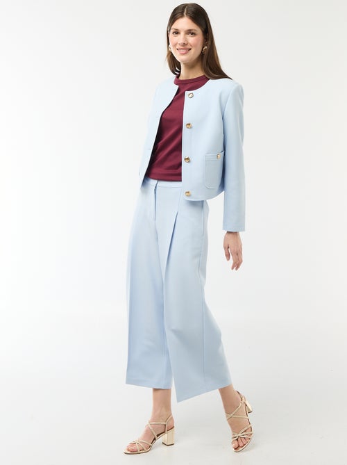 Chaqueta corta de ceremonia lisa - Kiabi