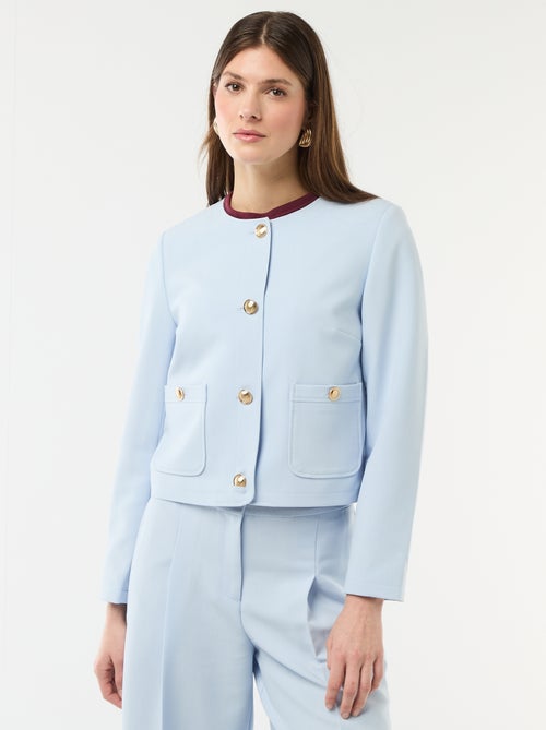 Chaqueta corta de ceremonia lisa - Kiabi