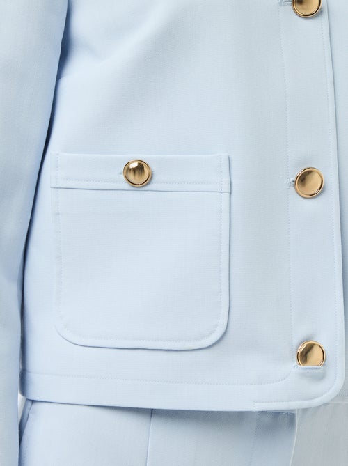 Chaqueta corta de ceremonia lisa - Kiabi