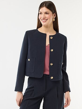 Chaqueta corta de ceremonia lisa