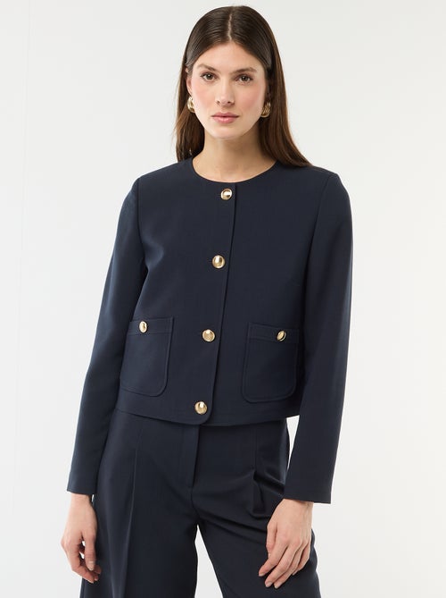 Chaqueta corta de ceremonia lisa - Kiabi