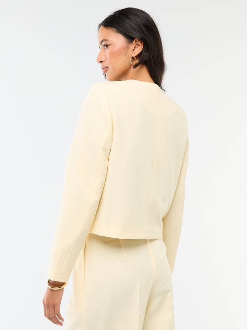 Chaqueta corta de ceremonia lisa - Kiabi