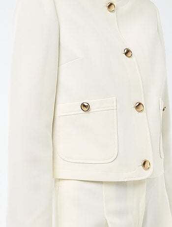 Chaqueta corta de ceremonia lisa