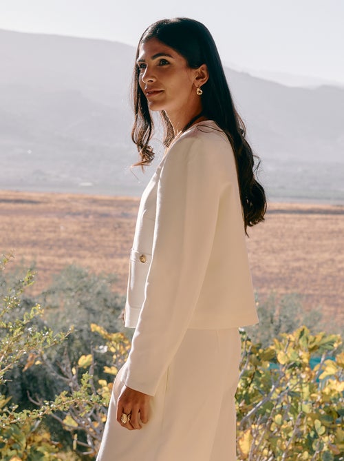 Chaqueta corta de ceremonia lisa - Kiabi