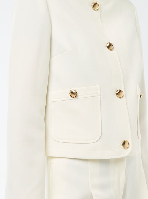 Chaqueta corta de ceremonia lisa - Kiabi
