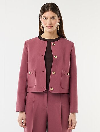 Chaqueta corta de ceremonia lisa