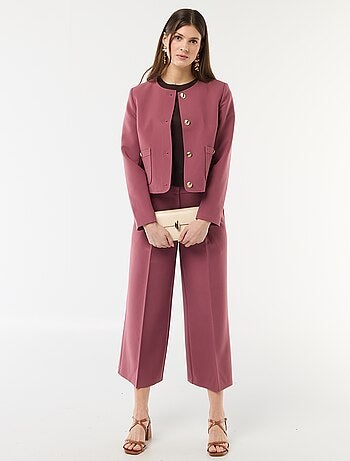 Chaqueta corta de ceremonia lisa