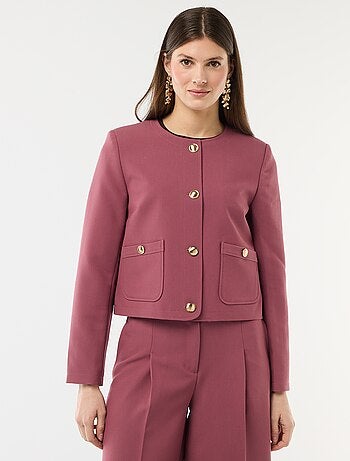 Chaqueta corta de ceremonia lisa