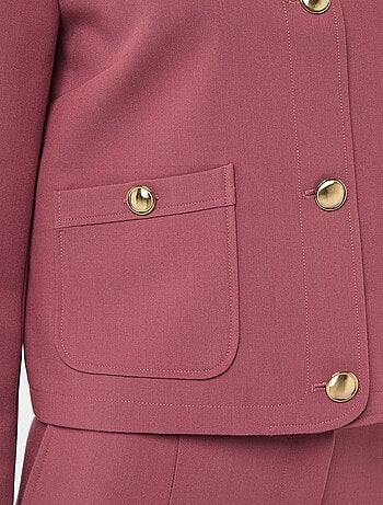 Chaqueta corta de ceremonia lisa