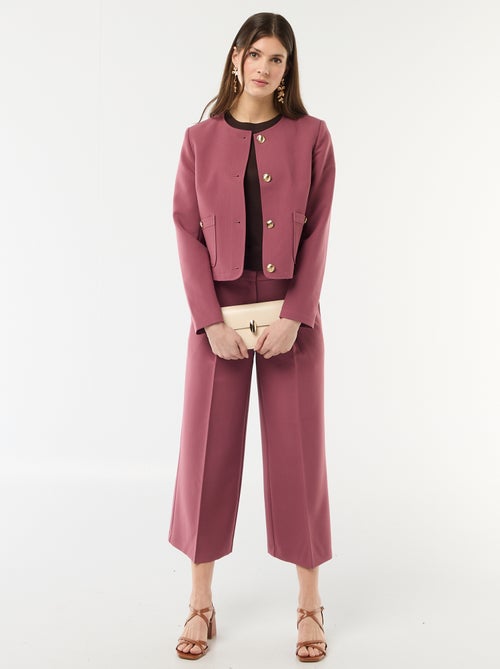 Chaqueta corta de ceremonia lisa - Kiabi