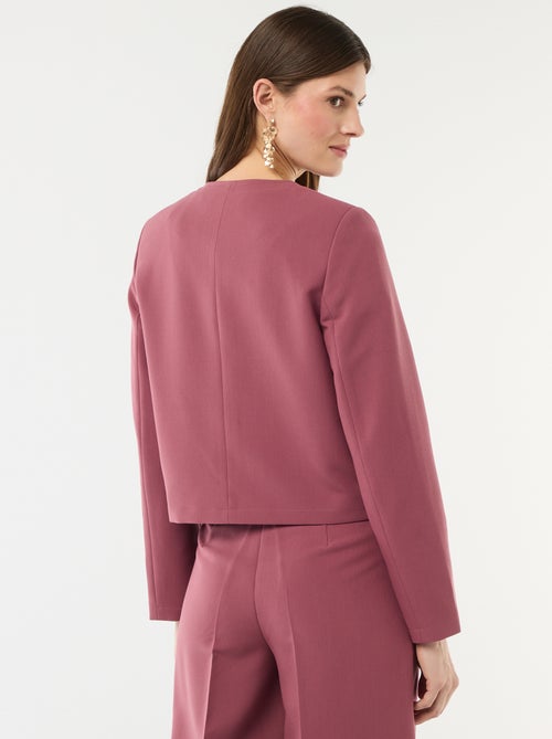 Chaqueta corta de ceremonia lisa - Kiabi