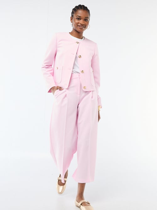 Chaqueta corta de ceremonia lisa - Kiabi