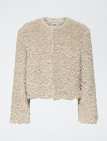 Chaqueta corta de pelo sintético 'JDY'