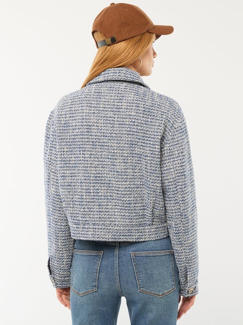 Chaqueta corta de tweed - Kiabi