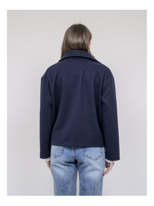 Chaqueta corta efecto lana UPARLIE - Kiabi