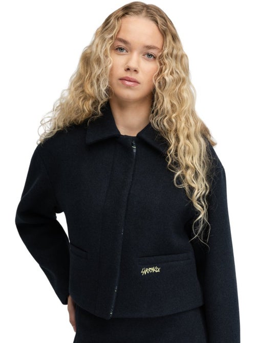 Chaqueta corta lana mujer mujer strodet-w - Kiabi