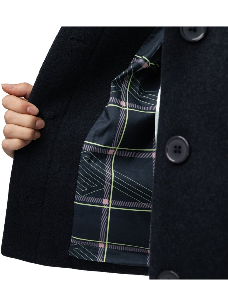 Chaqueta corta lana mujer mujer strodet-w Negro - Kiabi