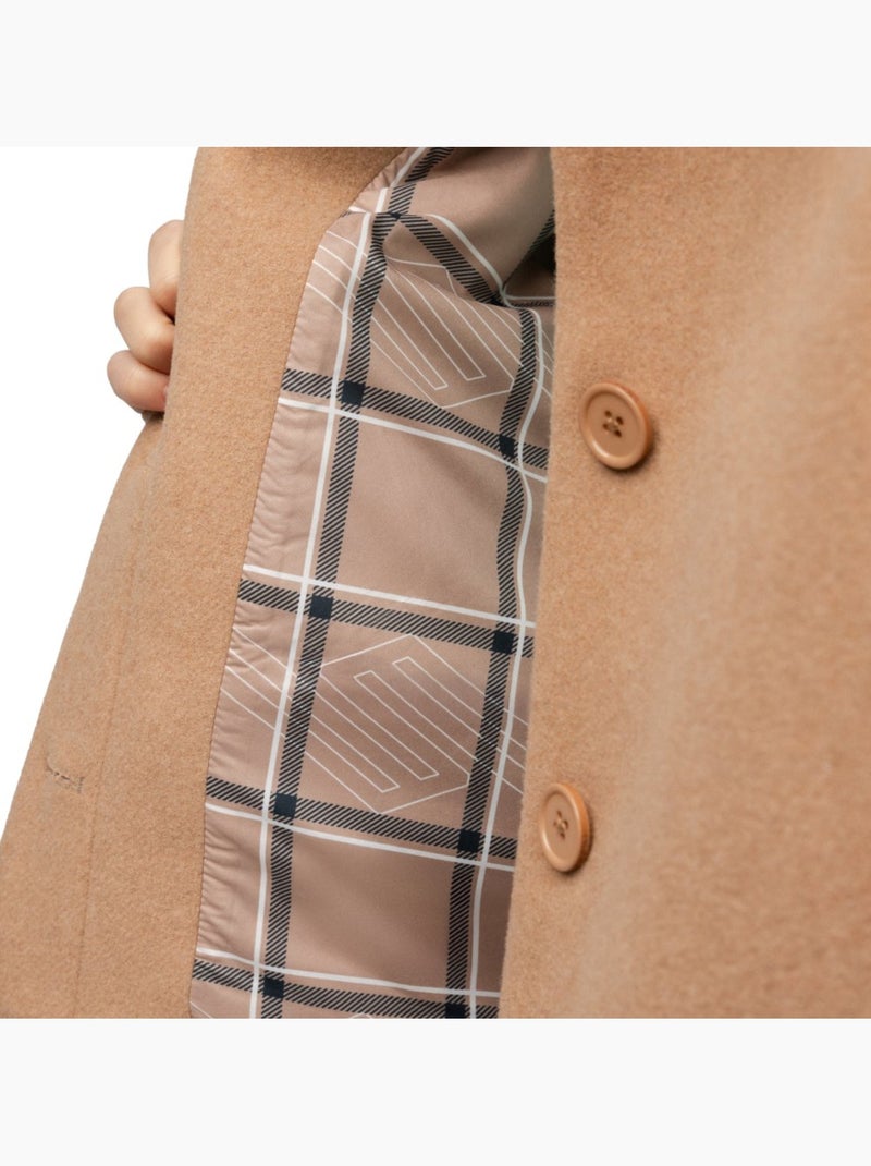 Chaqueta corta lana mujer mujer strodet-w sand Beige - Kiabi