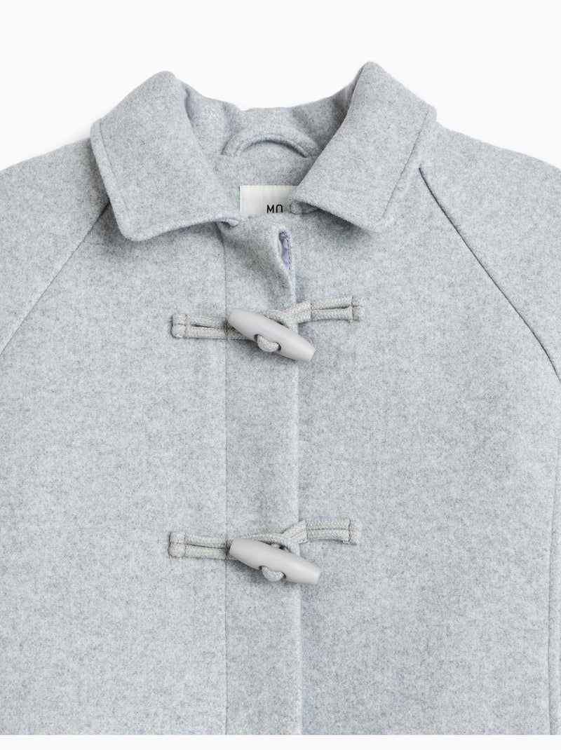 Chaqueta corta, mo fashion Gris - Kiabi