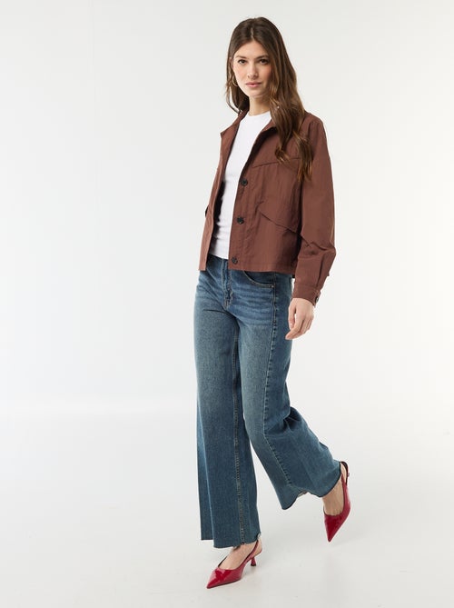 Chaqueta corta repelente al agua - Kiabi