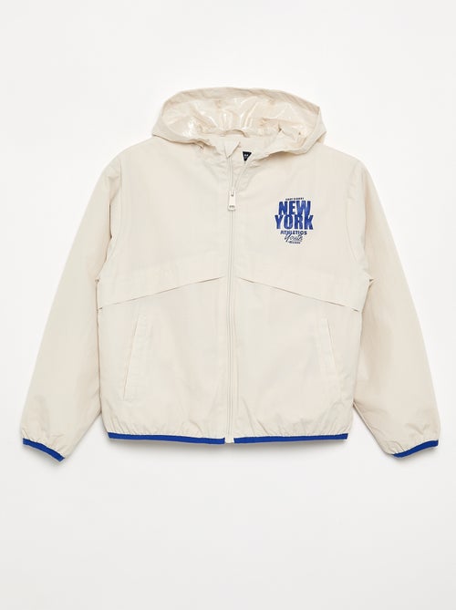 Chaqueta cortavientos con capucha - Kiabi Chaqueta cortavientos con capucha - Kiabi