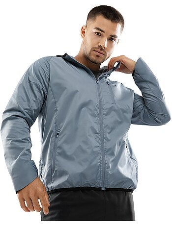Chaqueta cortavientos entrenamiento hombre fitness hombre evolve
