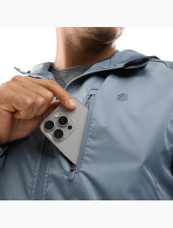 Chaqueta cortavientos entrenamiento hombre fitness hombre evolve