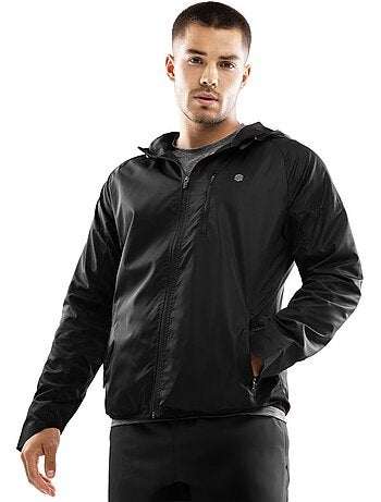 Chaqueta cortavientos entrenamiento hombre fitness hombre grand marathon