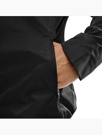 Chaqueta cortavientos entrenamiento hombre fitness hombre grand marathon