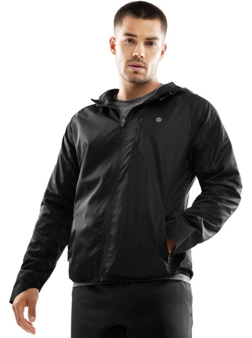 Chaqueta cortavientos entrenamiento hombre fitness hombre grand marathon - Kiabi
