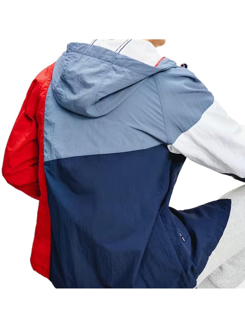 Chaqueta Cortavientos para Hombre Tommy Hilfiger con Cremallera Azul - Kiabi