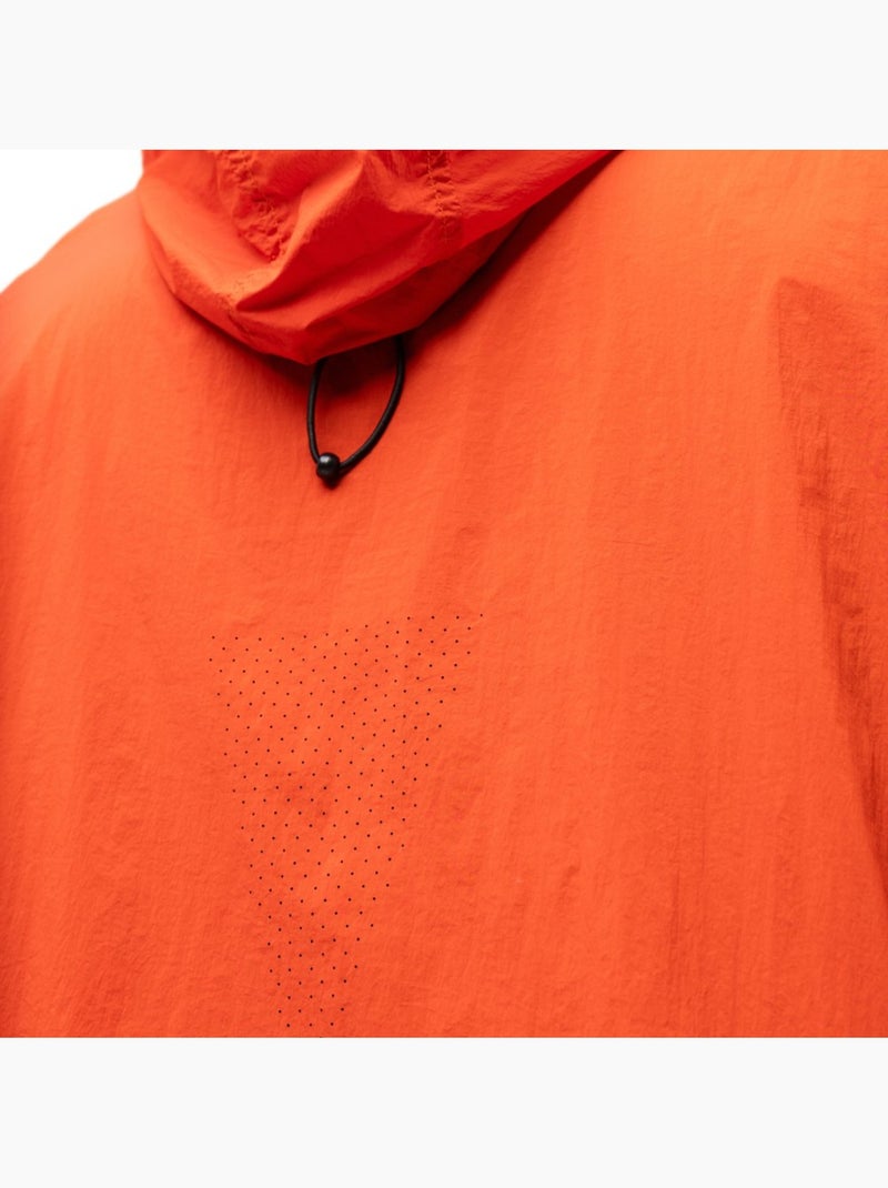 Chaqueta cortavientos running hombre fitness hombre bund brick Rojo - Kiabi