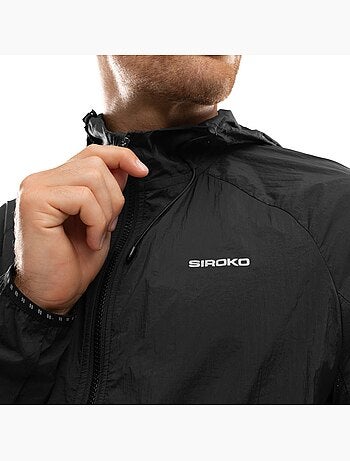 Chaqueta cortavientos running hombre fitness hombre bund