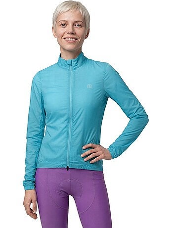 Chaqueta cortavientos ultraligera ciclismo mujer mujer j4-w windbreak
