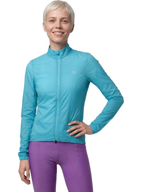 Chaqueta cortavientos ultraligera ciclismo mujer mujer j4-w windbreak - Kiabi