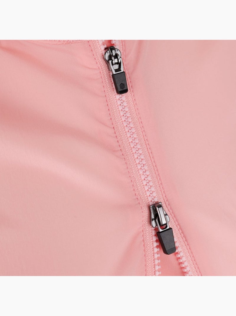 Chaqueta cortavientos ultraligera ciclismo mujer mujer j4-w windbreak Coral - Kiabi