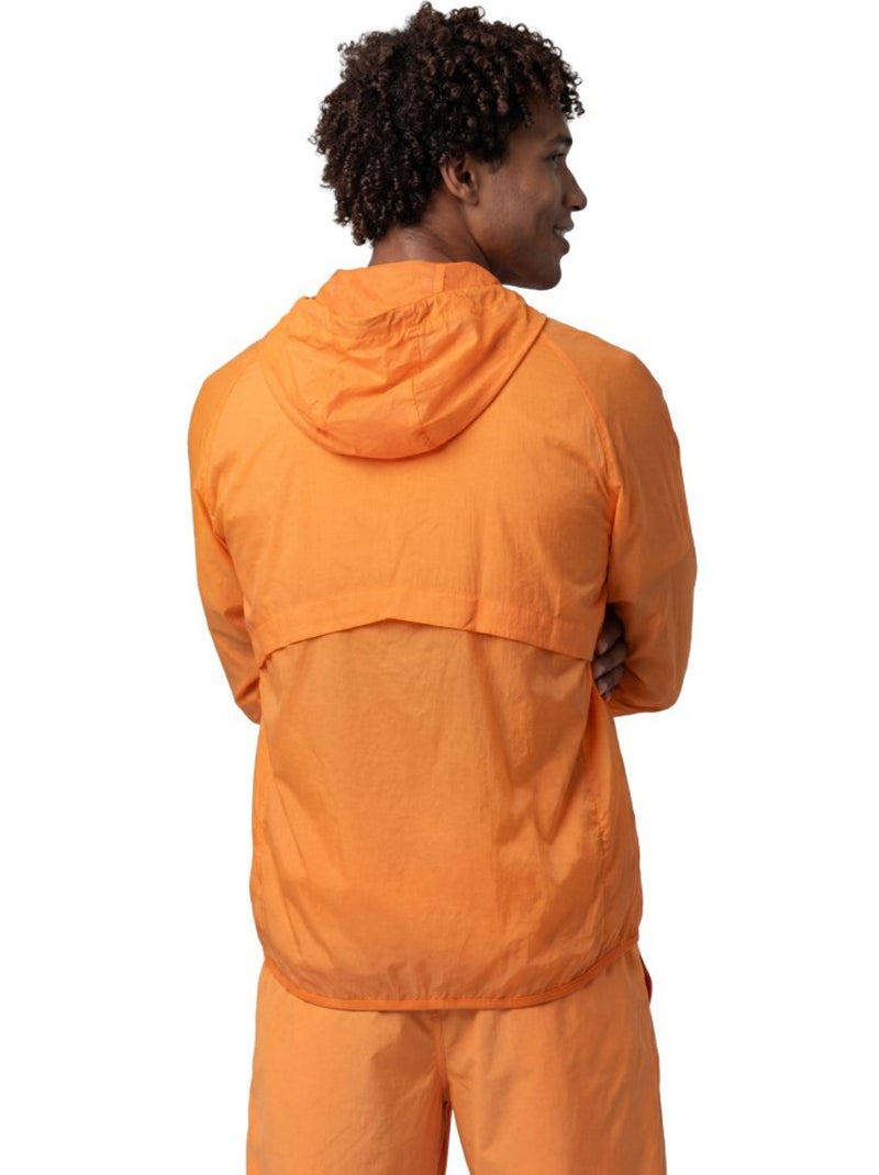 Chaqueta cortavientos ultraligera montaña hombre hombre laugavegur Naranja - Kiabi