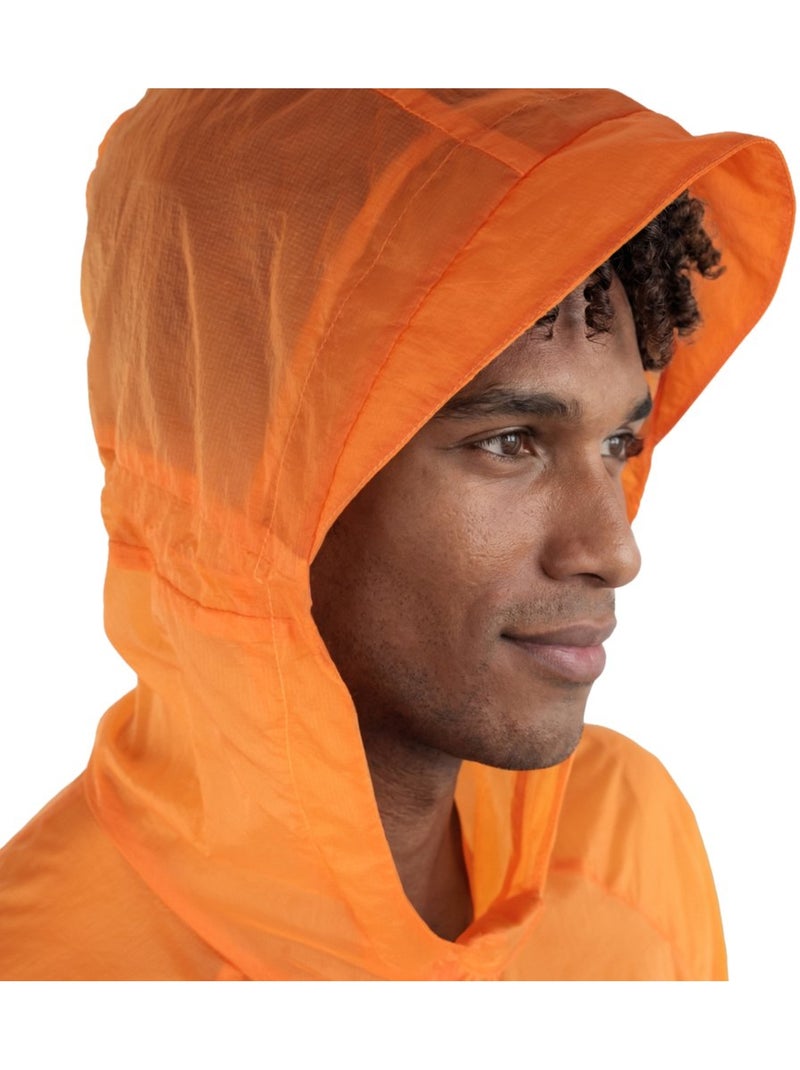 Chaqueta cortavientos ultraligera montaña hombre hombre laugavegur Naranja - Kiabi