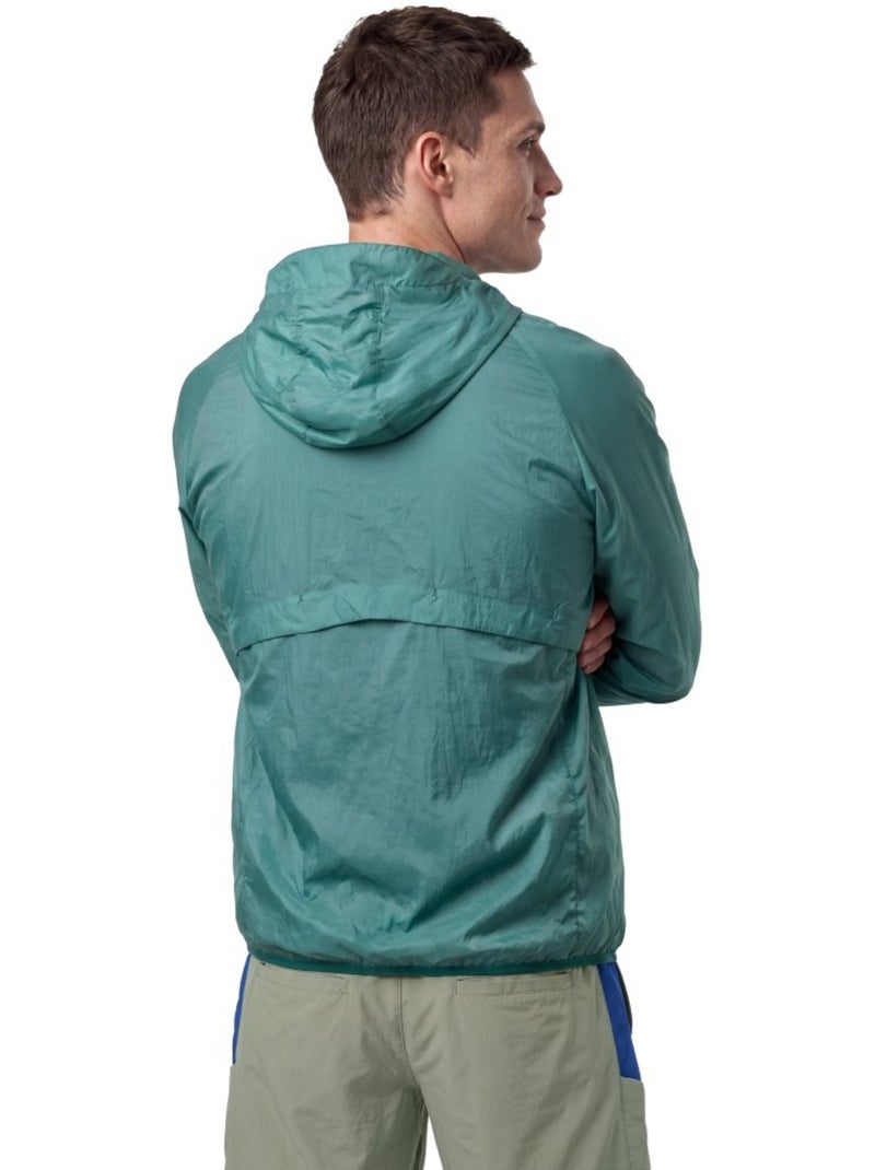 Chaqueta cortavientos ultraligera montaña hombre hombre laugavegur Verde - Kiabi
