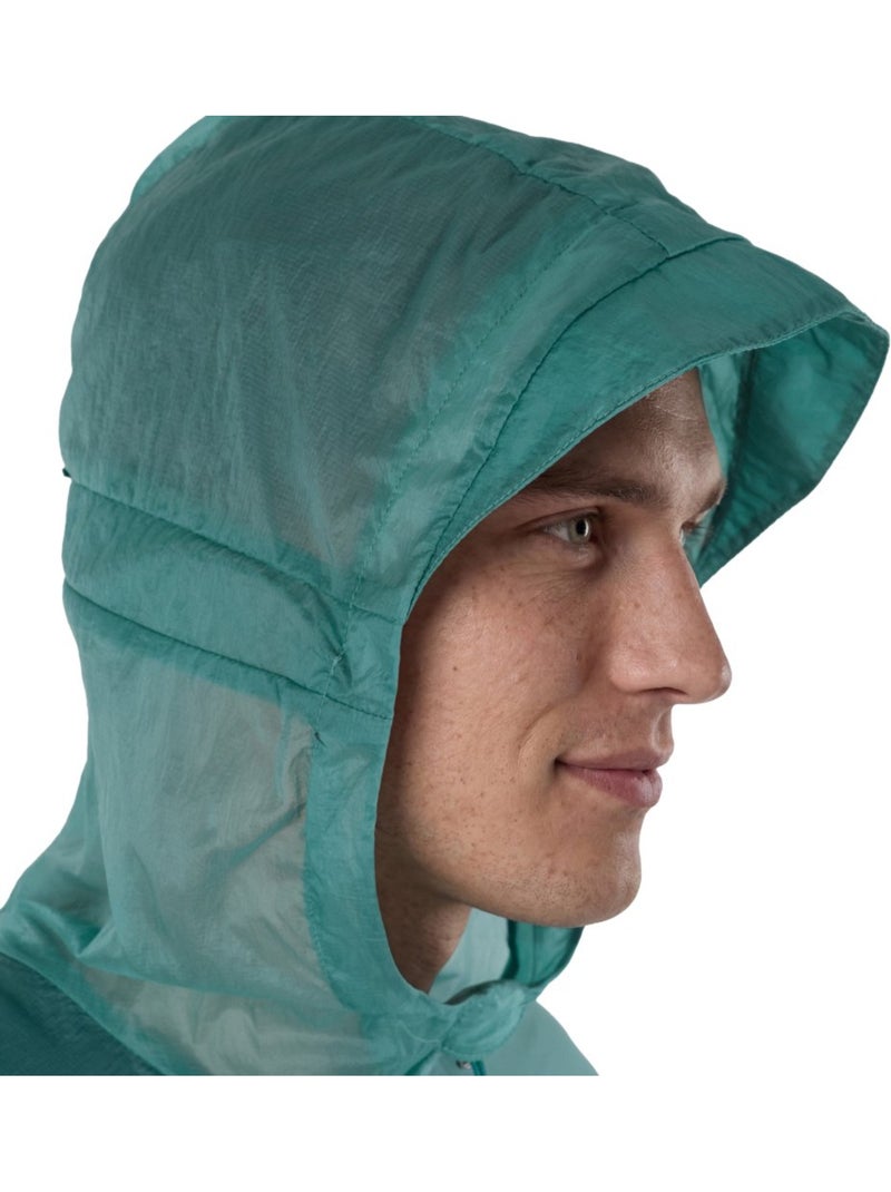 Chaqueta cortavientos ultraligera montaña hombre hombre laugavegur Verde - Kiabi