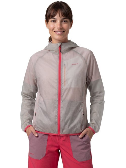 Chaqueta cortavientos ultraligera montaña mujer mujer laugavegur-w - Kiabi