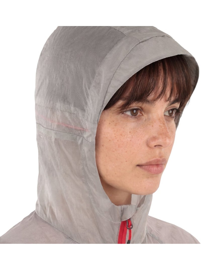 Chaqueta cortavientos ultraligera montaña mujer mujer laugavegur-w Blanco - Kiabi