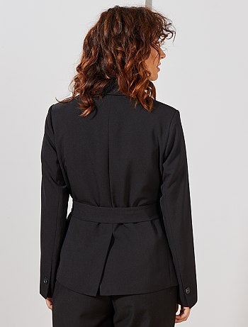 Chaqueta cruzada entallada - Kiabi