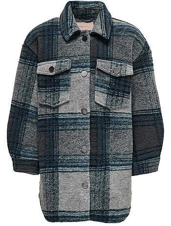 Chaqueta Cuadros Niña Kids ONLY