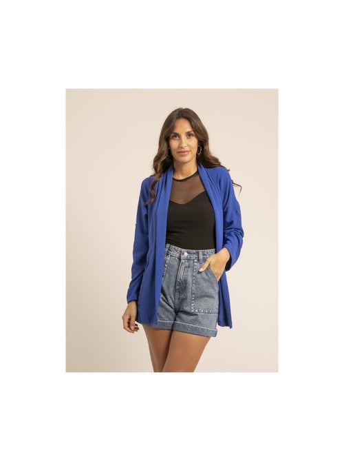 Chaqueta cuello chal ULIPA - Kiabi