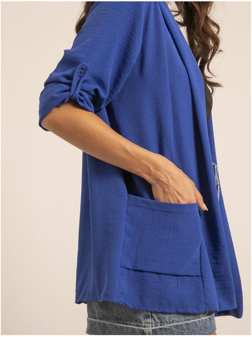 Chaqueta cuello chal ULIPA - Kiabi