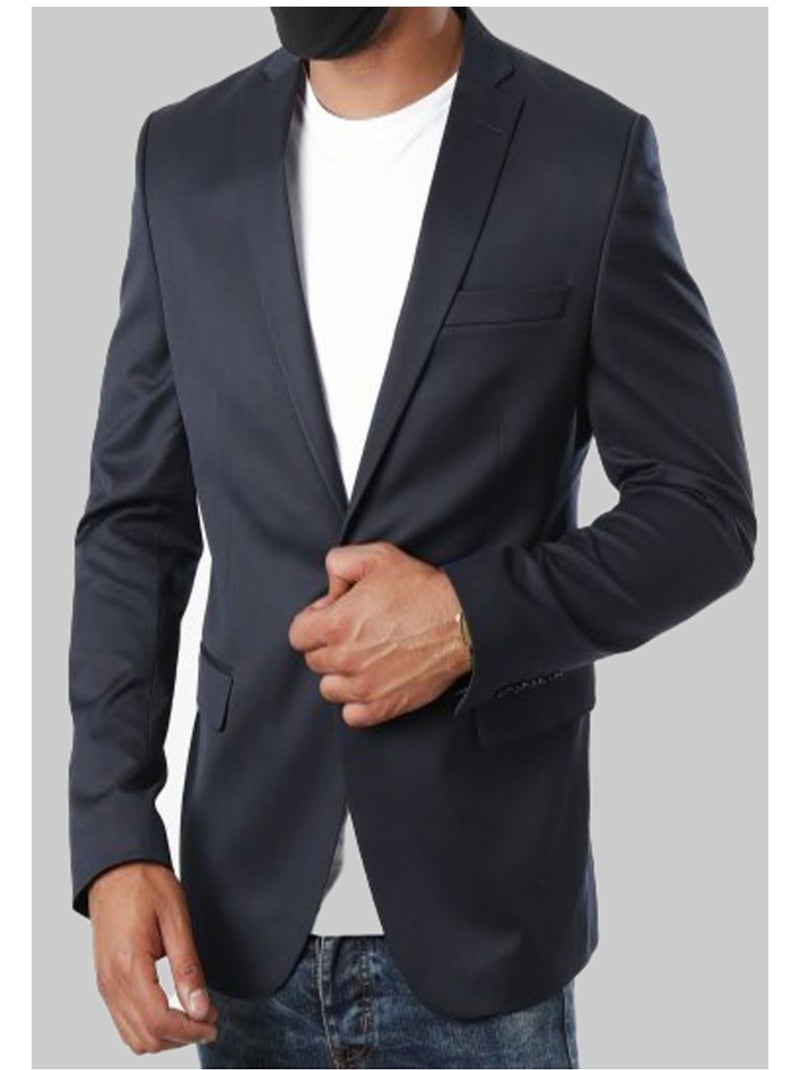 Chaqueta de 1 botón Kebello Azul marino - Kiabi