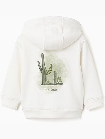 Chaqueta de algodón con capucha Cactus Garden